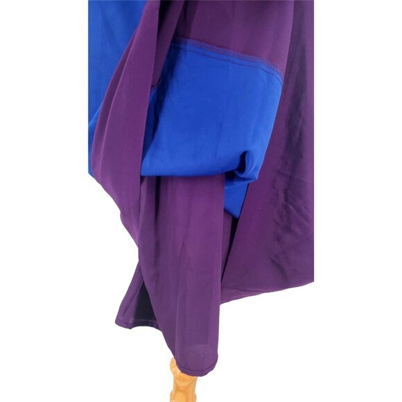 Coldwater Creek 14 Dress Color Block Shift Lightweight Short Sleeve Deadstock - Picture 6 of 10